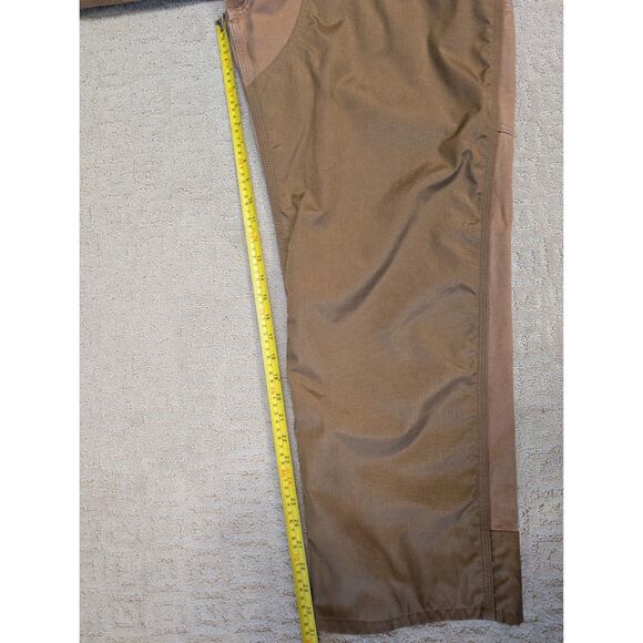 Carhartt Pant Mens 40x30 Brown B292 BRN Cordura Nylon Double Knee Canvas Work - Picture 6 of 12